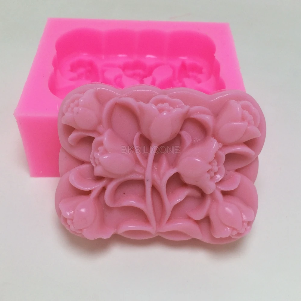 Buy BN019 Silicone mold rose shape flower decoration