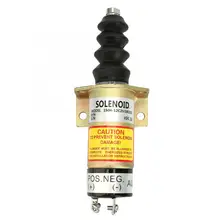 12V 1504-12C2U1B1S1 Steel Housing Engine Shut off Stop Solenoid Replacement Kit