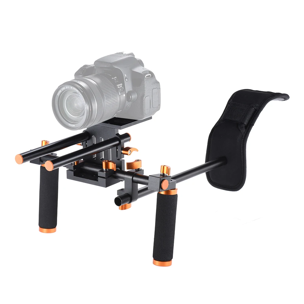 Andoer DSLR камера видеокамера Наплечная установка Ручной Стабилизатор фильм система изготовления для Canon Nikon D6300 D6000 sony A7