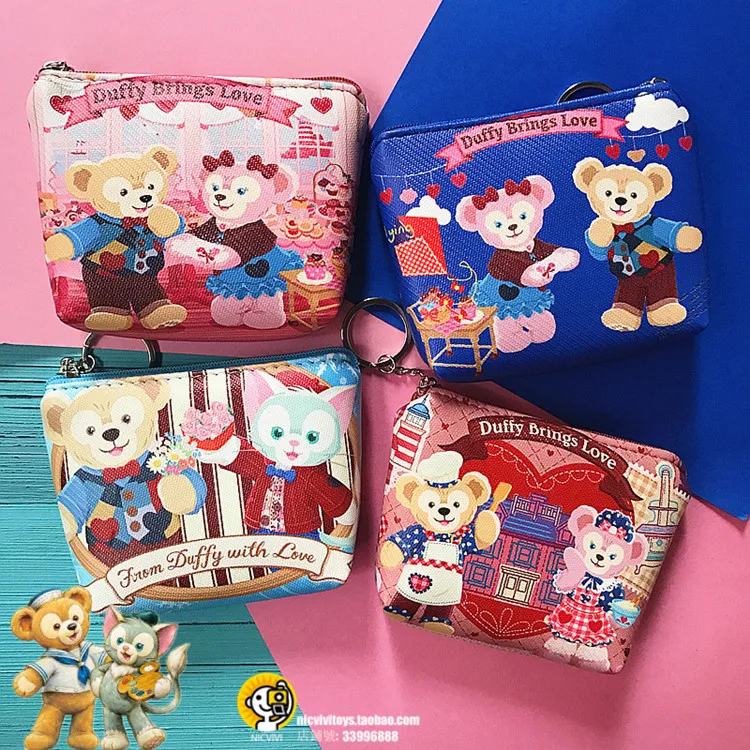Сумка с изображением японских медведи duffy и shelliemay из искусственной кожи