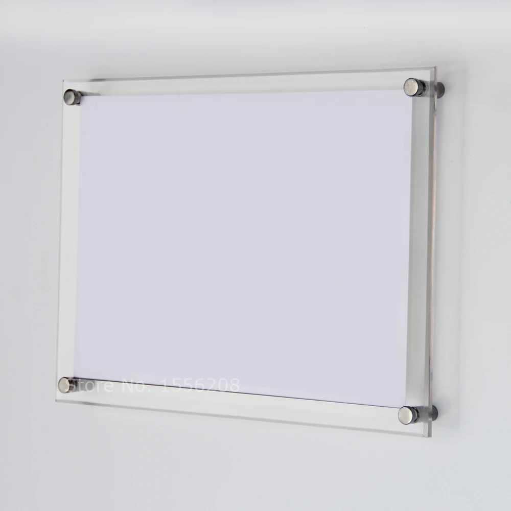 

Customized Wall Mounted Acrylic Picture Display Frame Size 50x35cm