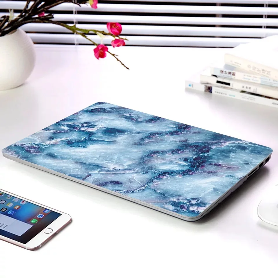 PVC Coque for Macbook Air 11 13 Pro 13 15 Touch bar Retina 12 13 15 2018 2017 Laptop Case Marble For Macbook A1932 A1990 A1989 (3)