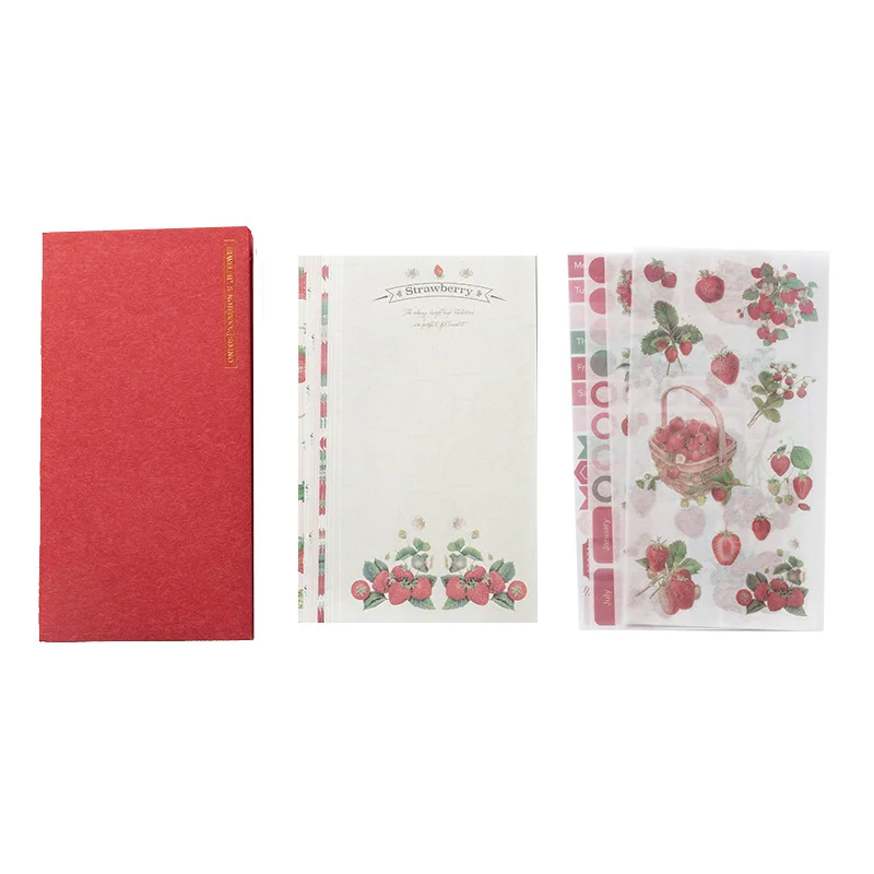 

Creative Retro Stickers And Deco Paper Pack For TN Decoration 10*19.1cm