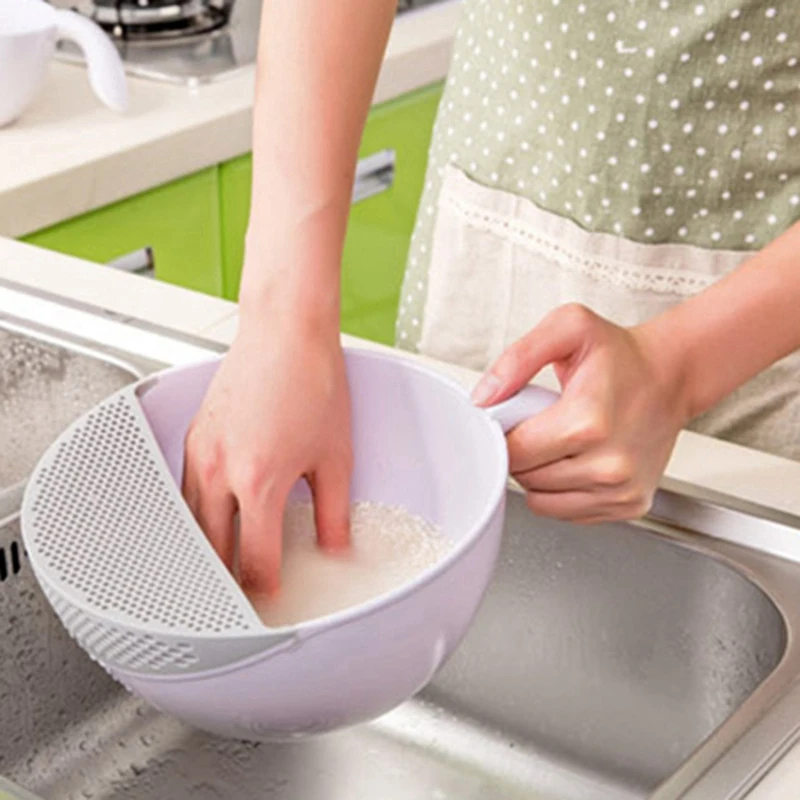 Кухонная плановая корзина пластиковая и для воды фруктов моющее рисовое
