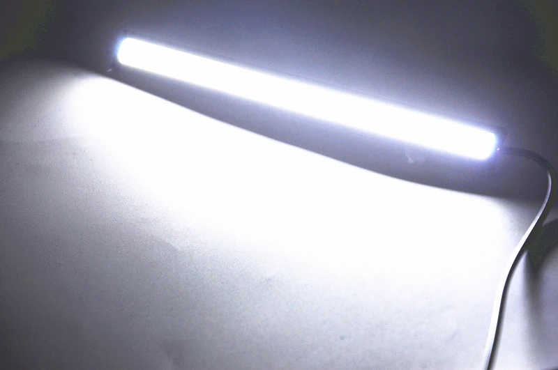 1 шт. 17 см автомобильный Стайлинг COB светодиодный светильник s DRL Дневной ходовой светильник авто лампа для универсального автомобиля парковка