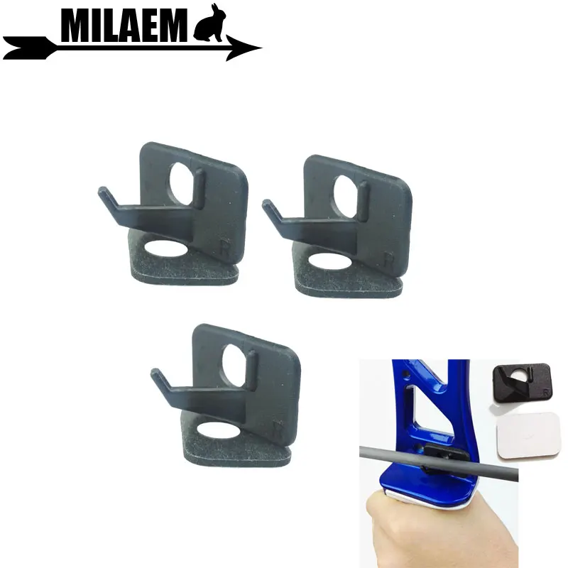 3pcs Archery Arrow Rest Recurve Bow Arrow Rest Archery Thick Plastic Material Right Left Hand