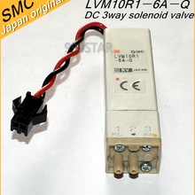 SMC микро постоянного тока Трехходовой электромагнитный клапан, электромагнитный клапан LVM10R16AQ LVM10R1-6A-Q