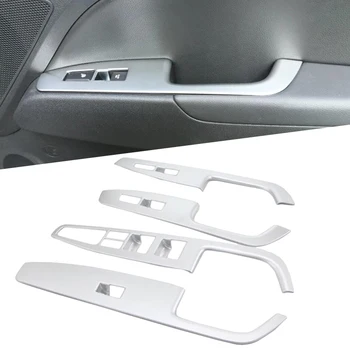 

Interior ABS Inner Door Armrest Window Lift Switch Button Cover Trim For Hyundai Elantra Avante 2016 2017 2018 Left-hand Model