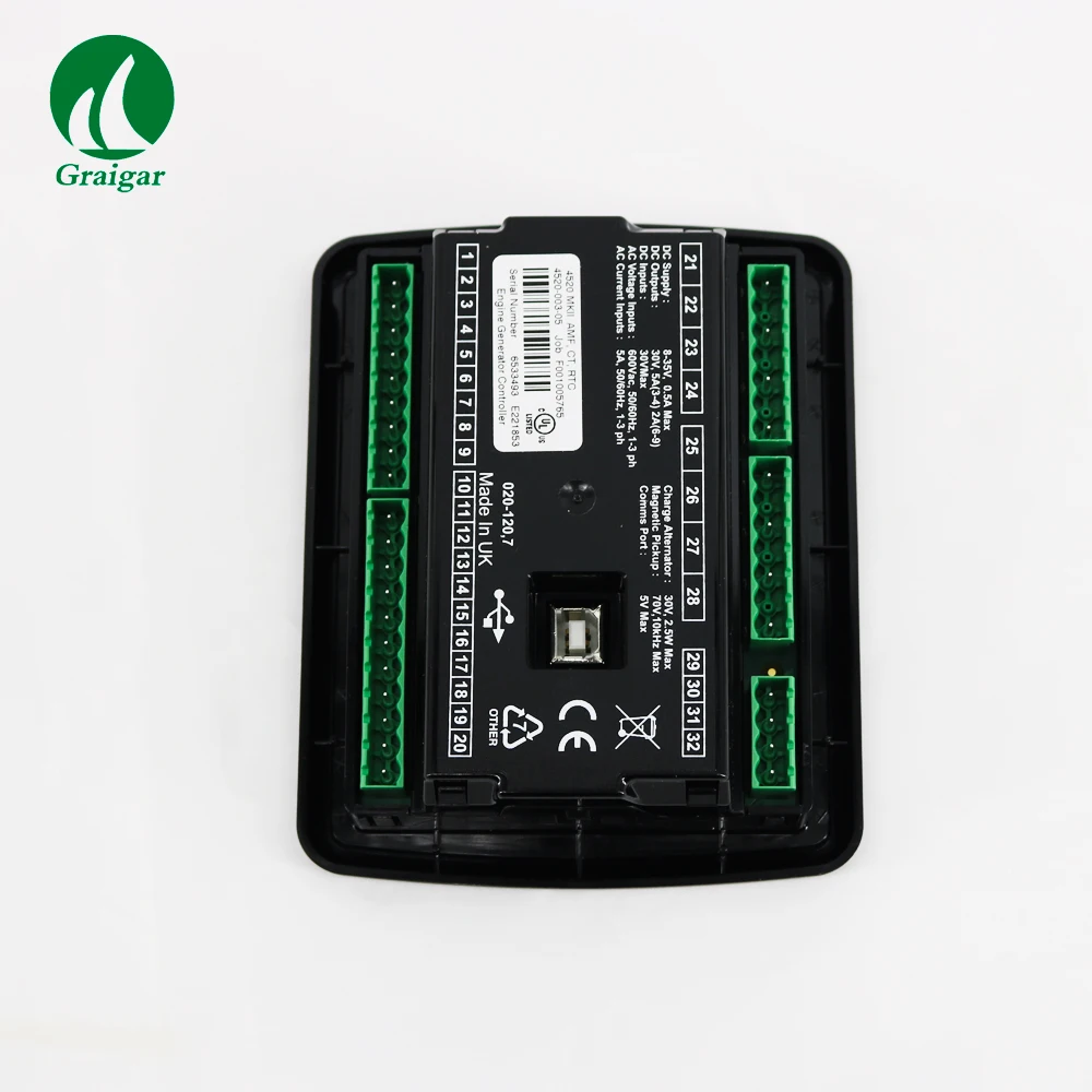  Deep Sea DSE4520 Auto Mains (Utility) Failure Control Module Generator Controller Made in UK