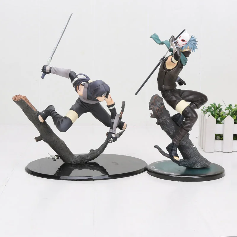

24cm Anime Naruto Hatake Kakashi Itachi PVC Action Figure Collectible Toy