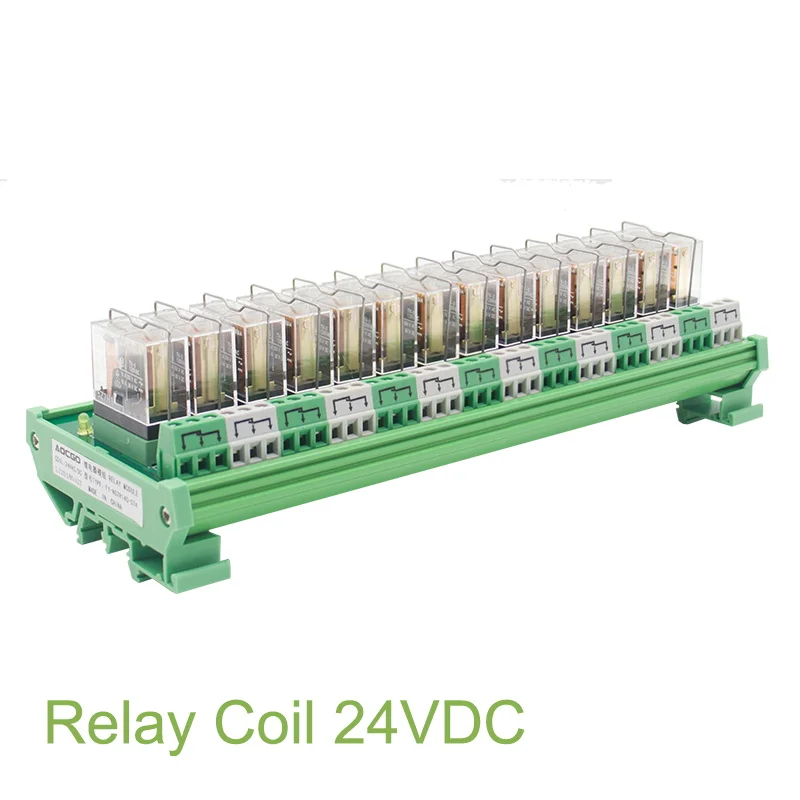 14-канальный 1 SPDT DIN-рейка OMRON G2R 24 в модуль реле интерфейса DC/AC | Обустройство дома