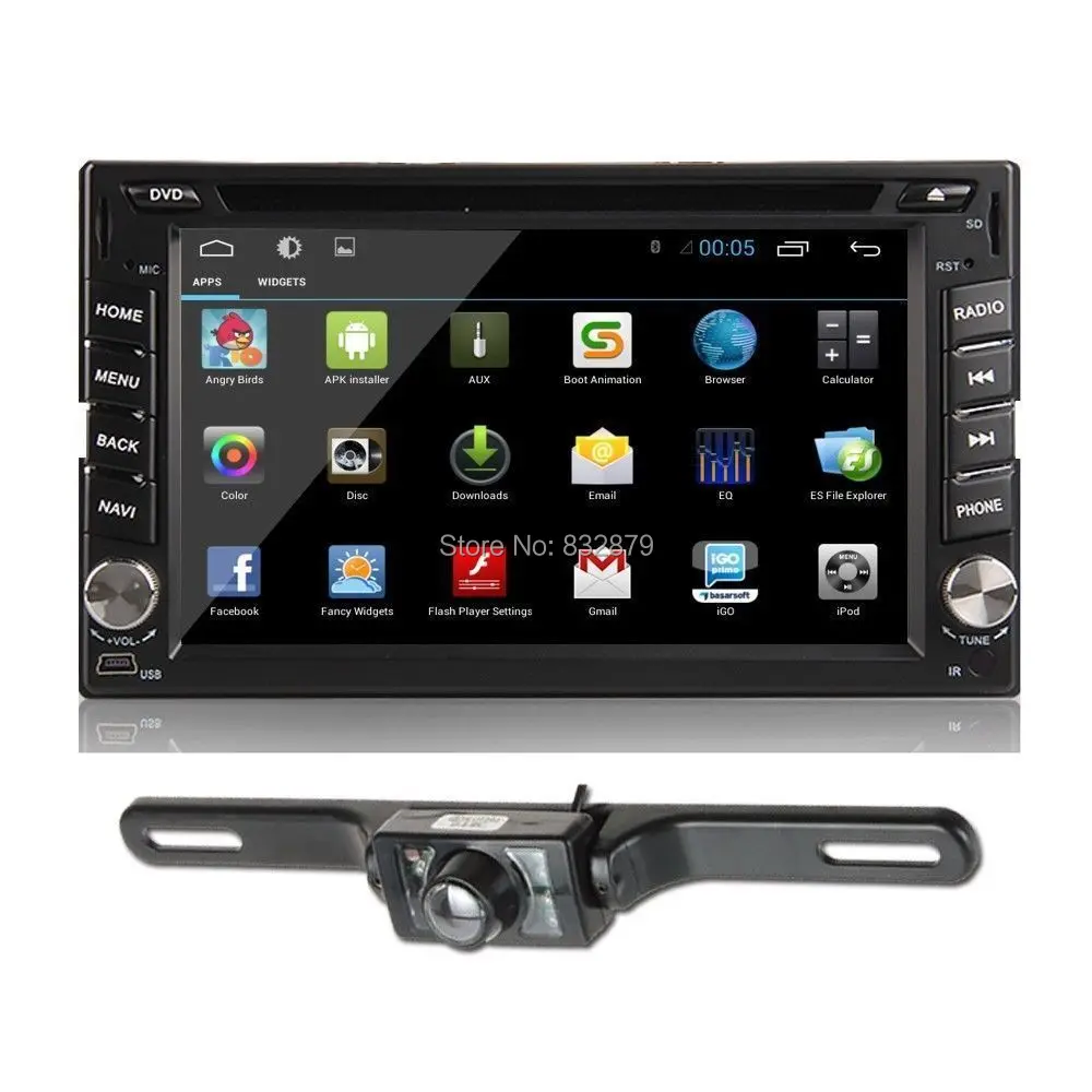 Android 4.2 Car DVD player Digital TV DVBT ISDB-T GPS Wifi 3G BT 2 DIN universal X-TRAIL Qashqai x trail juke for nissan TPMS | Автомобили