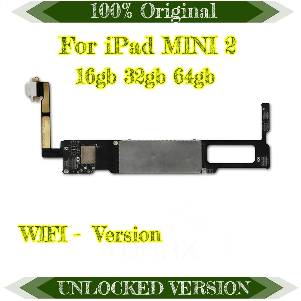 

16gb / 32gb / 64gb ,Unlocked A1489 For Ipad mini2 logic boards For Ipad mini 2 Motherboard replacement mainboard with chips