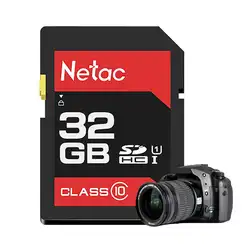 Netac P600 UHS-I Class 10 высокая Скорость SD SDHC/SDXC карты памяти для камера