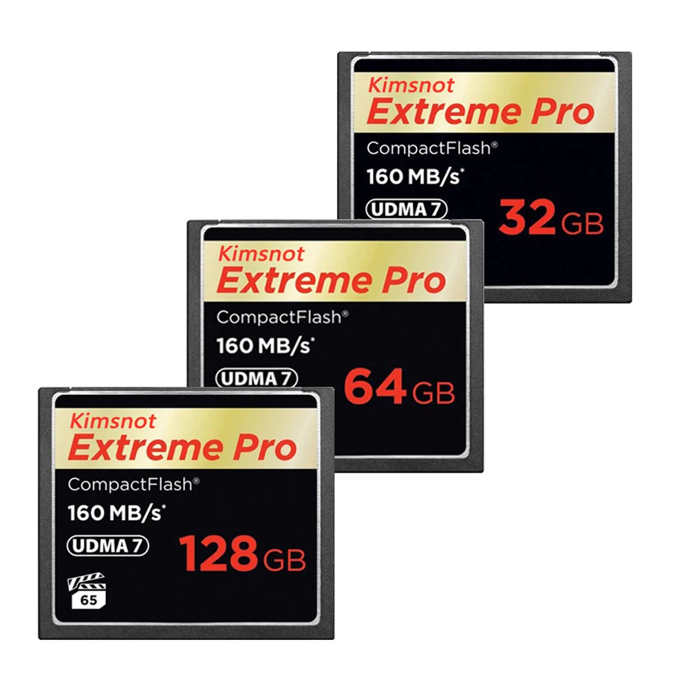 Kimsnot Extreme Pro карты памяти Compact Flash карта 32GB 64GB 128GB 256GB CF Compactflash высокое Скорость 160