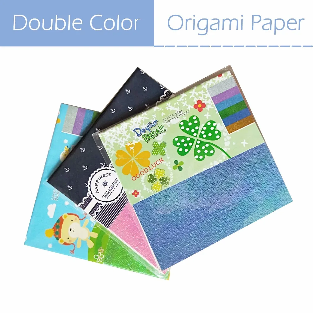 Us 099 Sale 10pcs 10cm10cm Origami Handmade Paper Pearl Pure Double Side Color Pattern Shining Mix 5 Colors Romantic For Lovers Gift In Craft