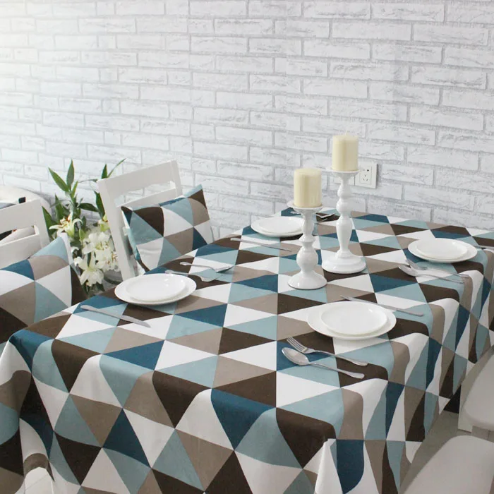 Aliexpress Triangular Splice Colorful Summer Table Cloth Aliexpress Triangular Splice Colorful Summer Table Cloth Simple Geometric Round Tablecloth From Reliable Suppliers On Angelina S