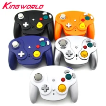 10 шт. беспроводной 2,4 ГГц Bluetooth Wifi контроллер геймпад портативный джойстик для G-ameC-ube N-G-C
