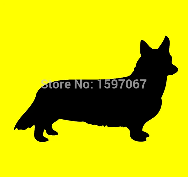 Corgi Cardigan Welsh Dog Graphic Sticker For Car Window