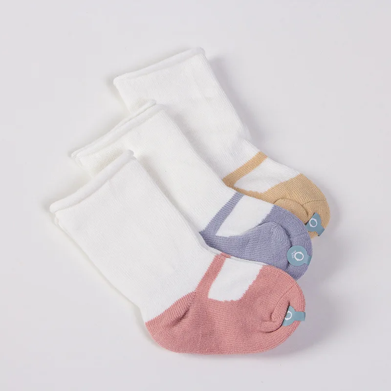 3 предмета, хлопковые детские носки модные стильные зимние теплые носки с рисунком для маленьких девочек осенне-зимние детские теплые носки