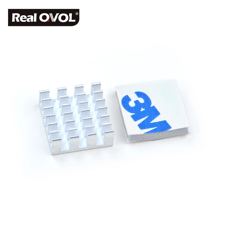 RealQvol NanoPi2/NanoPi2 Fire NanoPi M1/M2-Pure алюминиевый радиатор с 3 м термопастой