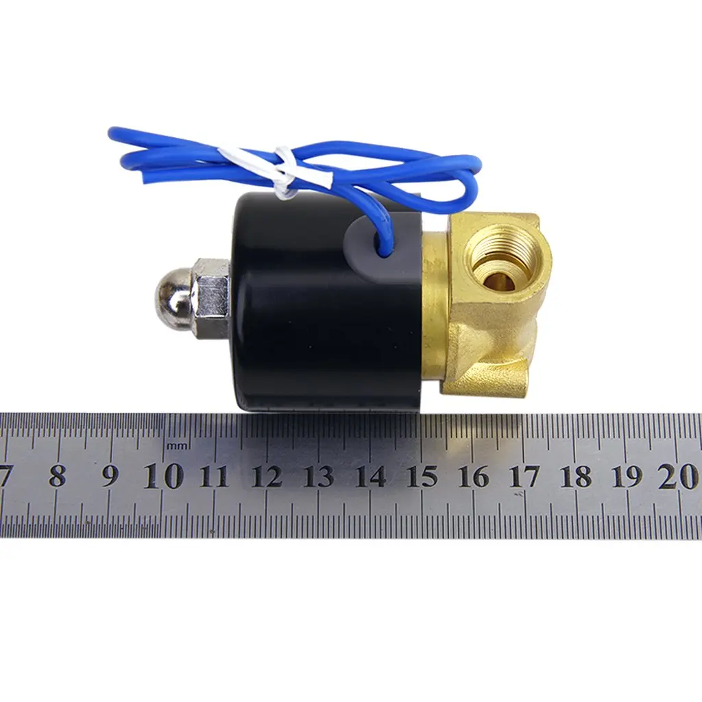 

Best design DC 24V 1/4 Inch Directly Driven Electric Solenoid Valve for Air Water
