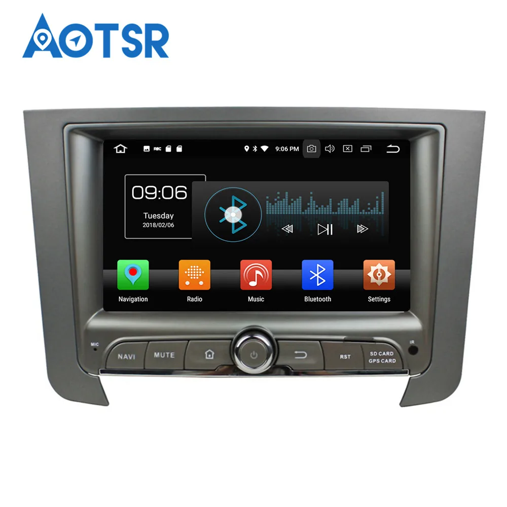 Автомобильный DVD плеер с Android 9 0 4 + 32 ГБ 8 ядер GPS навигация для Ssangyong REXTON 2014 головное