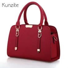 Kunzit Neue Lady Fashion Luxus Handtaschenfrauen-designer PU Leder Umhängetaschen für 2017 Einkaufen Reisen Sac Ein Haupt