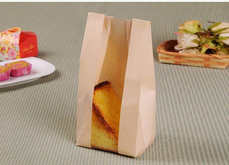 100 шт. бумажные пакеты на окно|bakery packing|bakery packagingbakery bags |