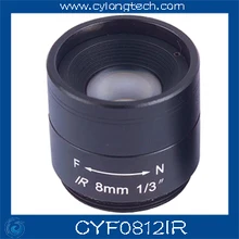 Мегапикселей CCTV объектив камеры/8 мм Фиксированная диафрагма, инфракрасная съемка объектива/2 шт./партия