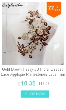 28,5*10 см 3D цветок вышитые кружева аппликации для DIY свадебное платье костюм вечернее платье 15 цветов кружева мотив нашивки шитье на