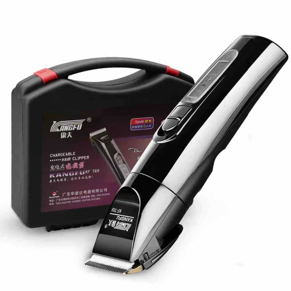 Professional Electric Hair Clipper for Men Baby Rechargeable Ceramic Hair Trimmer Cutter Shaving Cutting Machine Hairdresser T69