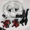 FREESHIP Zoom HB-100 MTB bike Brake HB100 Bicycle Brakes Caliper w rotors Bicycle parts Hydraulic piston two-way w V-brake Lever ► Photo 2/6