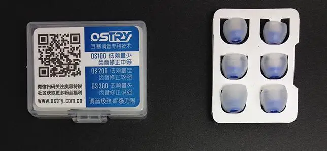 OSTRY OS100/OS200/OS300 наушники поворотные наконечники для HiFi наушники KC06 KC06A KC08 KC09T KC09 - Цвет: OS100