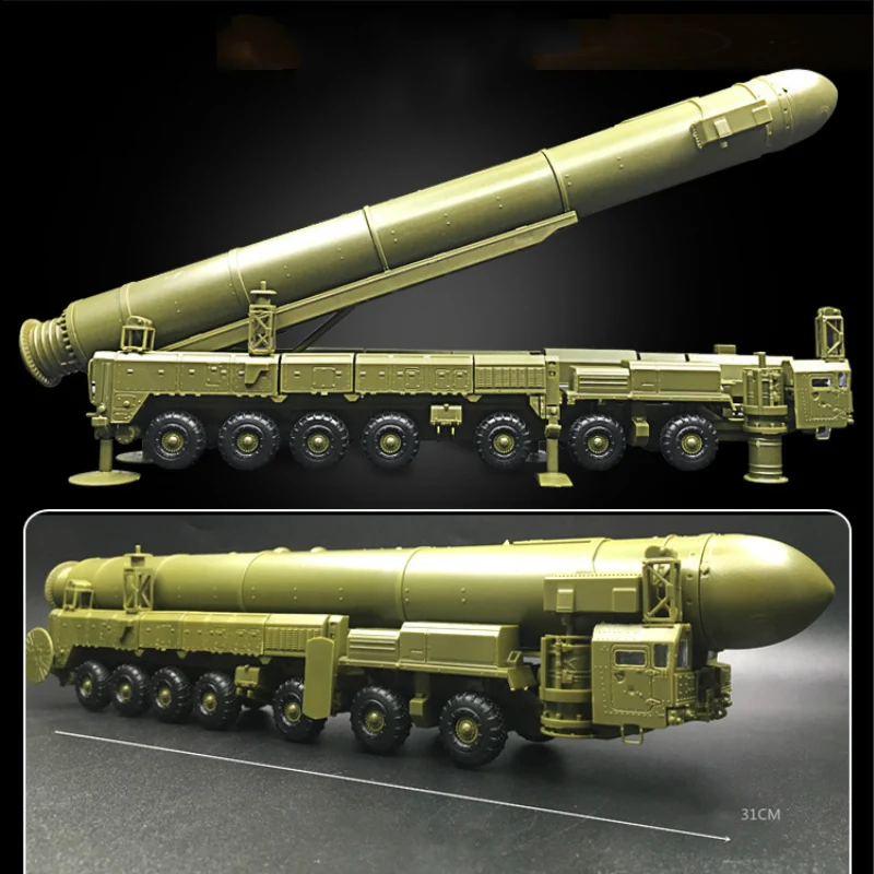 

1SET 1/72 Russia RT-2PM2 SS-27 Sickle B Topol M intercontinental ballistic missiles model kits Military collection for child