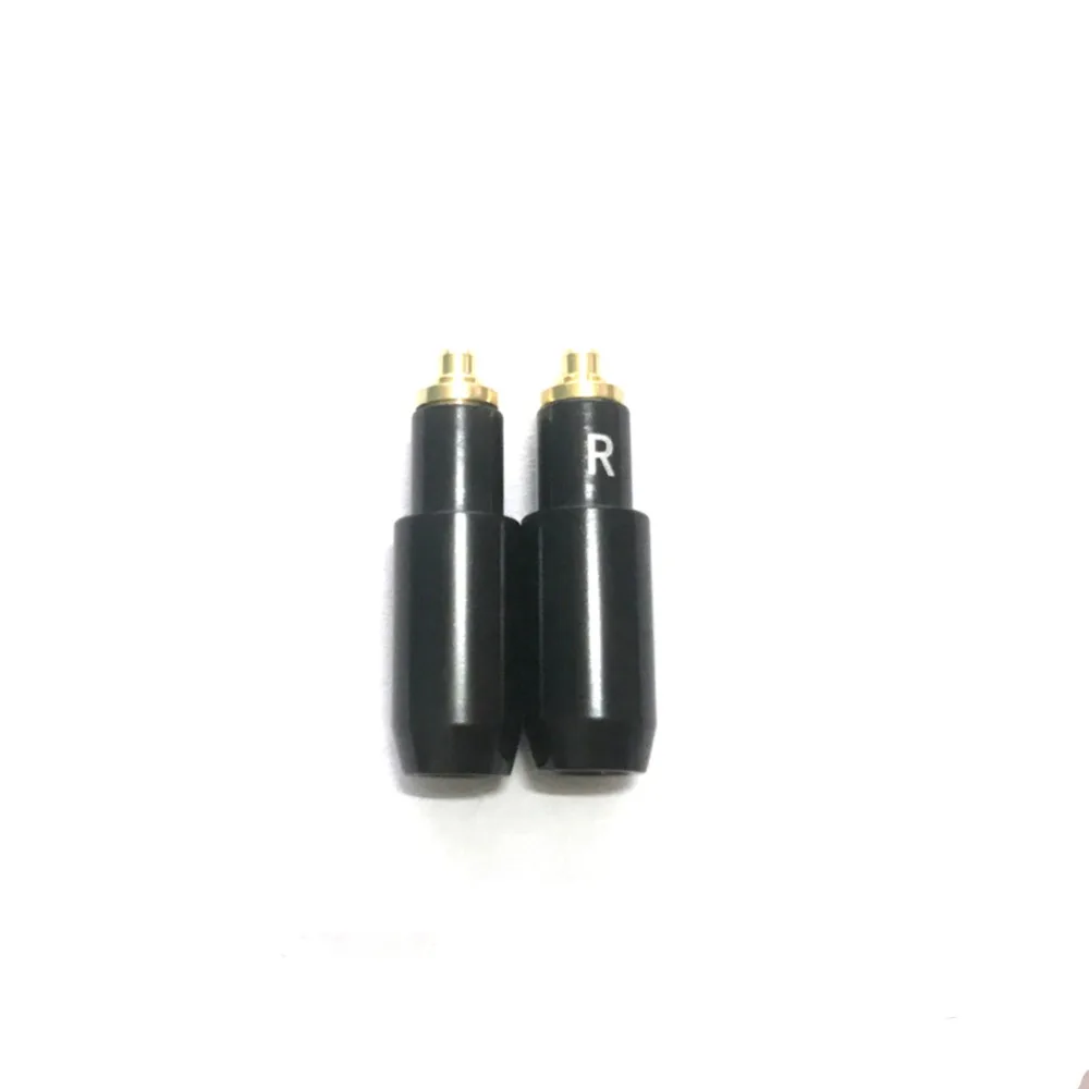  Free Shipping Haldane one pair Gold plated Plugs Headphone Earphone Bulk Pins for SRH1840 SRH1540 S