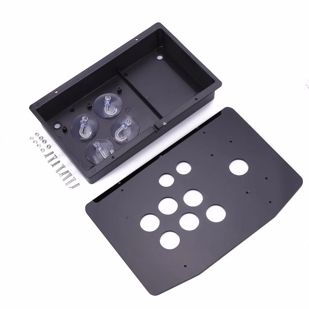 Gasky arcade joystick case arcylic material led hole design DIY Arcade