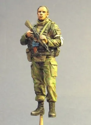 1/35 масштаб миниатюры Современная Восточная Украина и рядовые военачальники 3 человек смолы модель комплект рисунок