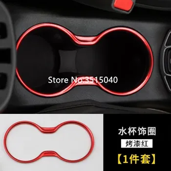 

For Jeep Compass 2017 1 PC Luxurious R Brand New ABS Chrome Water Cup Frame Cover Trim Car Styling Auto Accessories