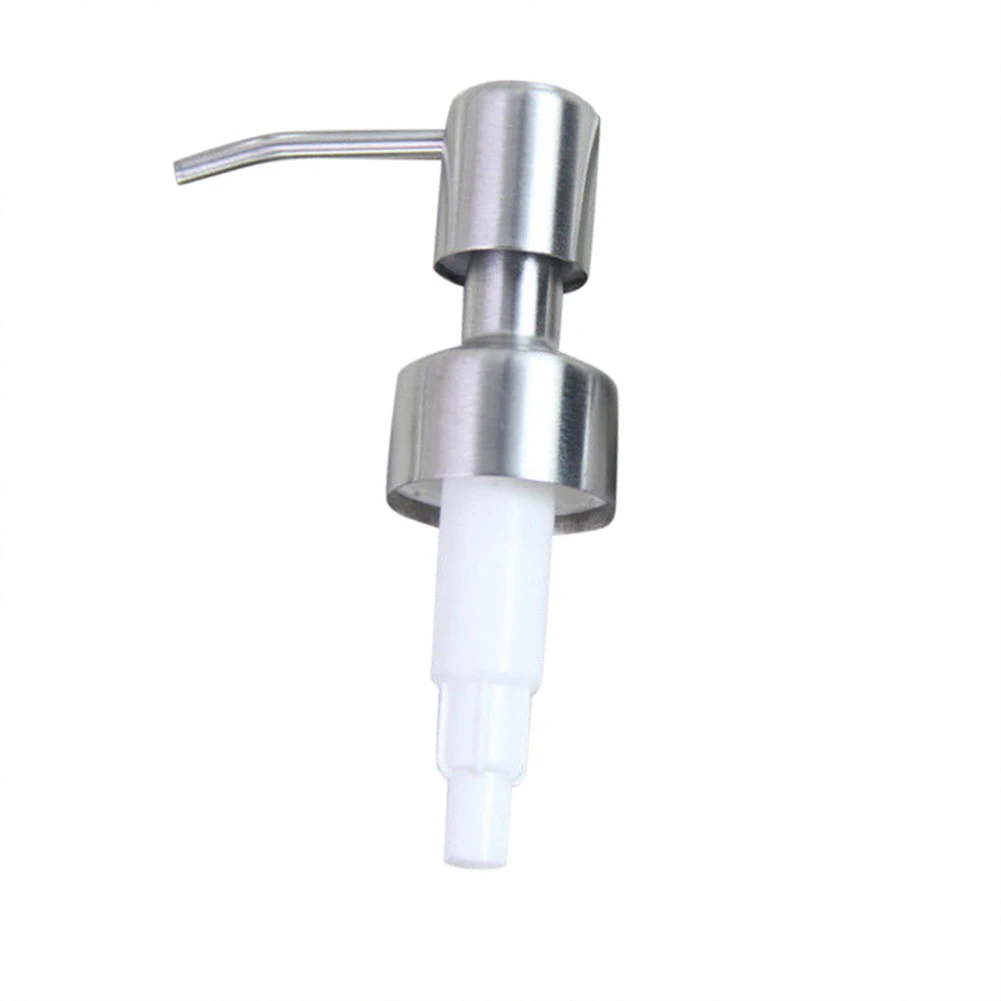 Buy Soap Pump Nozzle Liquid Lotion Dispenser Replace Jar Tube Stainless Steel