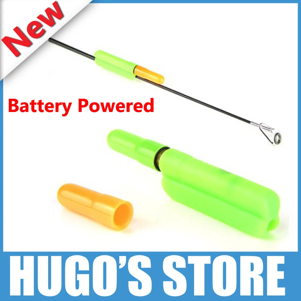 2 Piece 2014 New Patent Night Fishing Glow Luminous Electronic Stick Fishing Pole Lighting Alarm Fishing