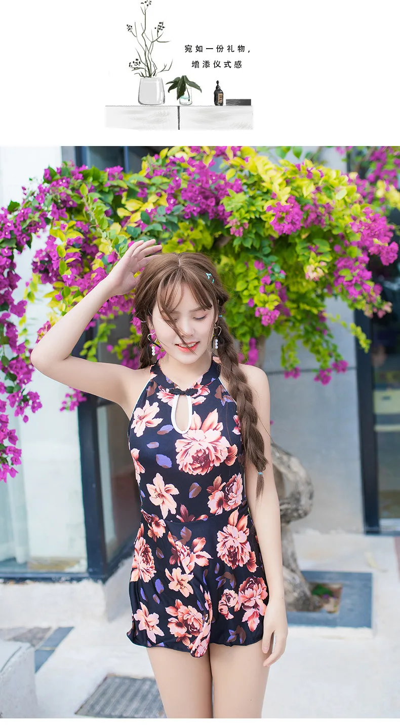 Одежда для купания Swimdress 2 шт. платье с шорты для женщин для купальные костюмы купальники медовый месяц купальник для отдыха