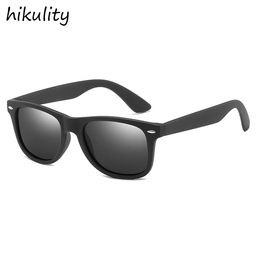 

88158 Matte Black Vintage Polarized Sunglasses Men Brand Driving Glasses Fishing Eyewear Frame Sun Glasses Male UV400 Protect