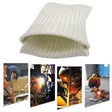 Сварка палец с короткими рукавами с длинными рукавами Температура устойчивый Стекло волокна палец перчатки устойчевые срезу Электрический сварочный аппарат палец наборы для ухода за кожей