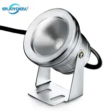 Лампа для проектора 180 градусов вращающийся 4 светодиодный Цвет RGB Водонепроницаемый светодиодный проектор Точечный светильник 85 V-265 V IP67 энергосберегающие лампы