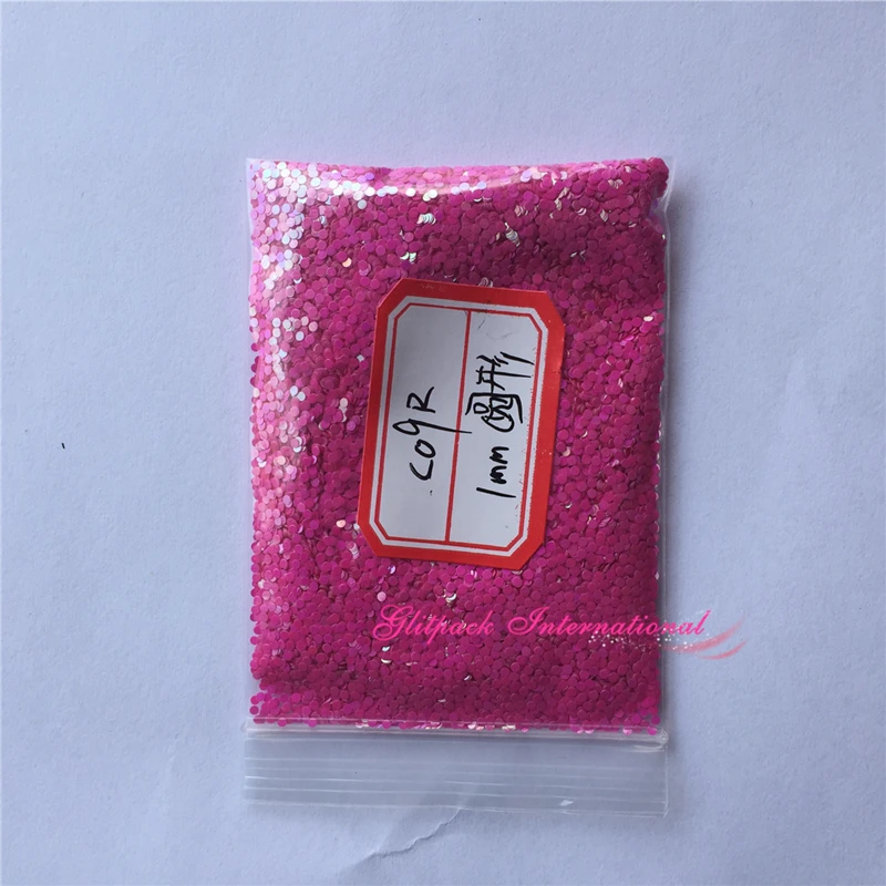 1mm circle nail glitter