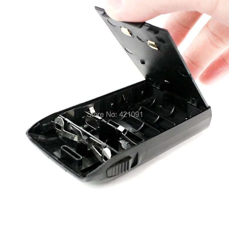 Case do Escudo da Bateria do Rádio aa para Wouxun Kg-669 Kg-679 Mais Kg-689 Kg-703 Kg-810 Walkie Talkie 5 Kg-uvd1p Kg-uv6d Kg-uv5d Kg-kg-uv3d 5 Telefonia e Comunicação
