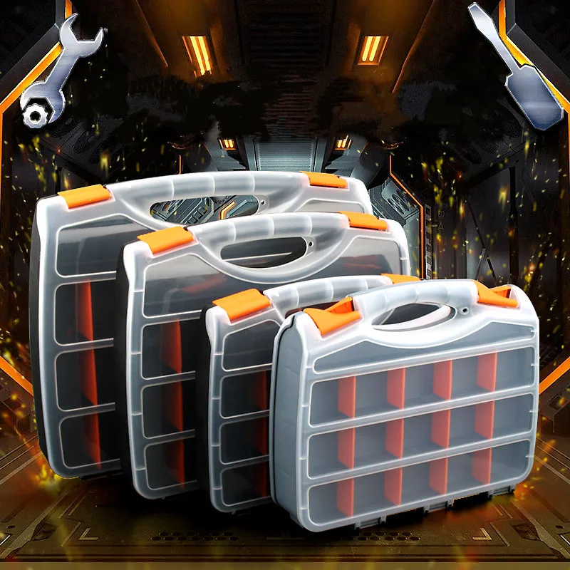 Portable parts box screw storage box metal parts hardware screwdriver vehicle repair hand tool Portable parts box screw storage box metal parts hardware screwdriver vehicle repair hand tool