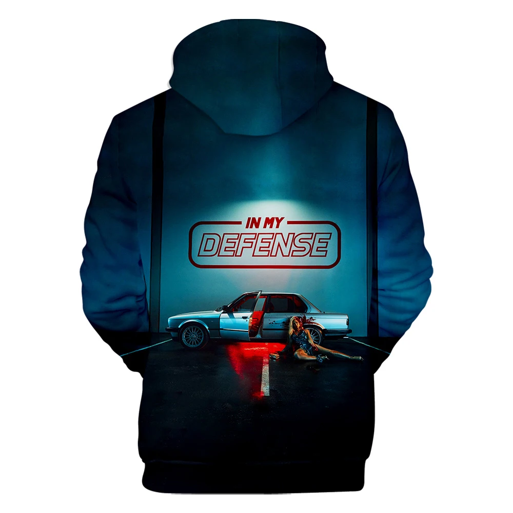 Рэпер певец Игги Азалия альбом в My Defense 3d печать толстовка с капюшоном для мужчин/женщин Повседневная Хип Хоп Толстовки Одежда
