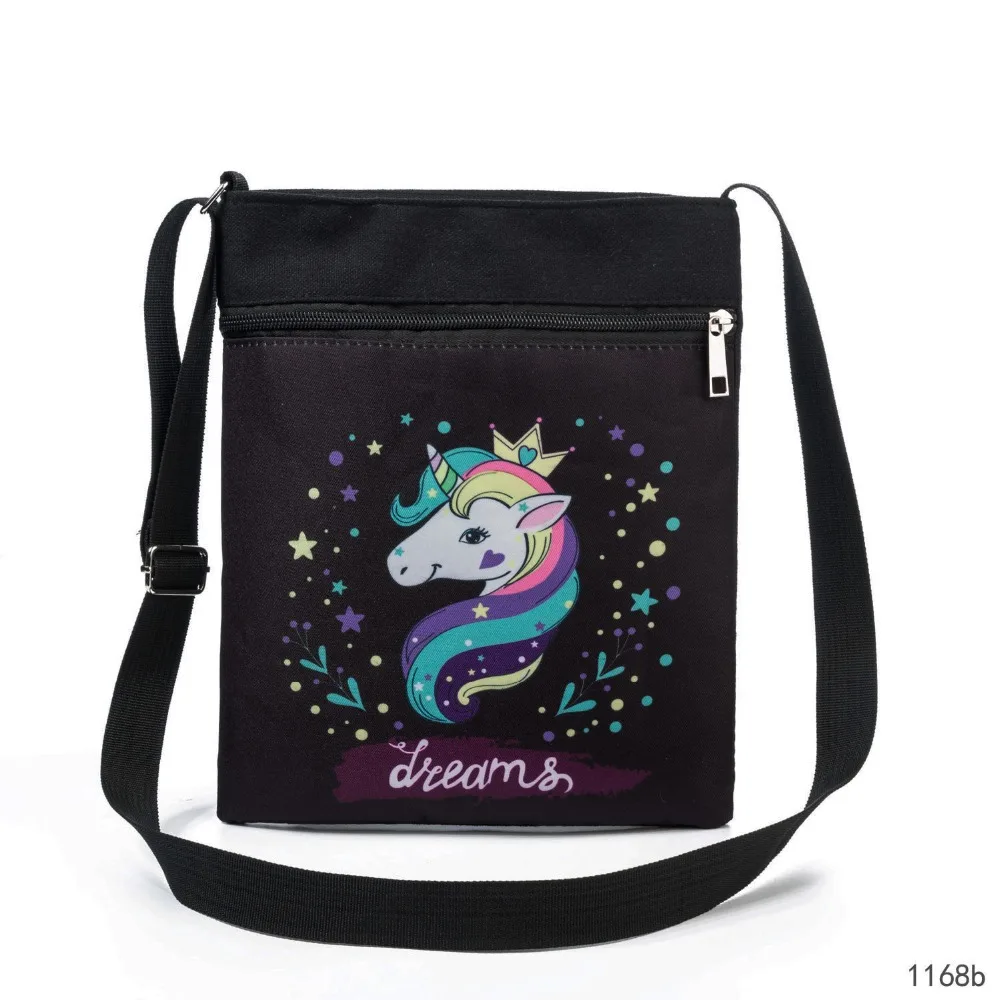 StoryMaker Handbag Unicorn 3D Printed Women Shoulder Bag Female Summer Beach Bag Shoulder Lady Bag